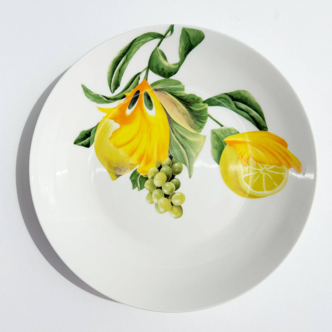 Botanical Wonders - Set mit 4 edlen Frühstückstellern