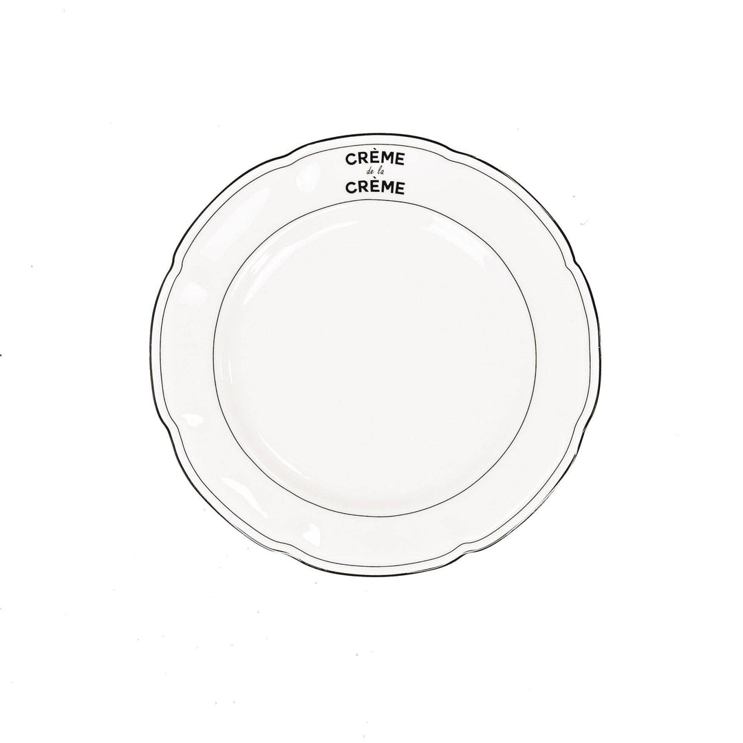 Crème de la Crème Dessertteller aus edlem New Bone China