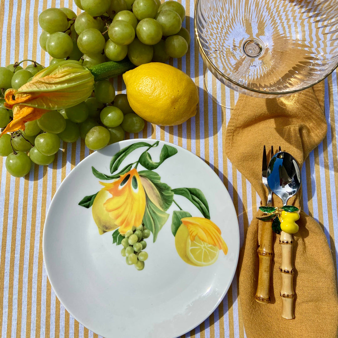 Botanical Wonders - Set mit 4 edlen Frühstückstellern
