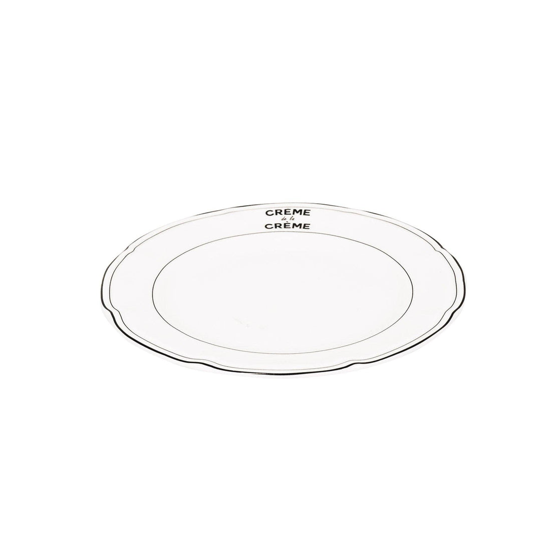 Crème de la Crème Dessertteller aus edlem New Bone China