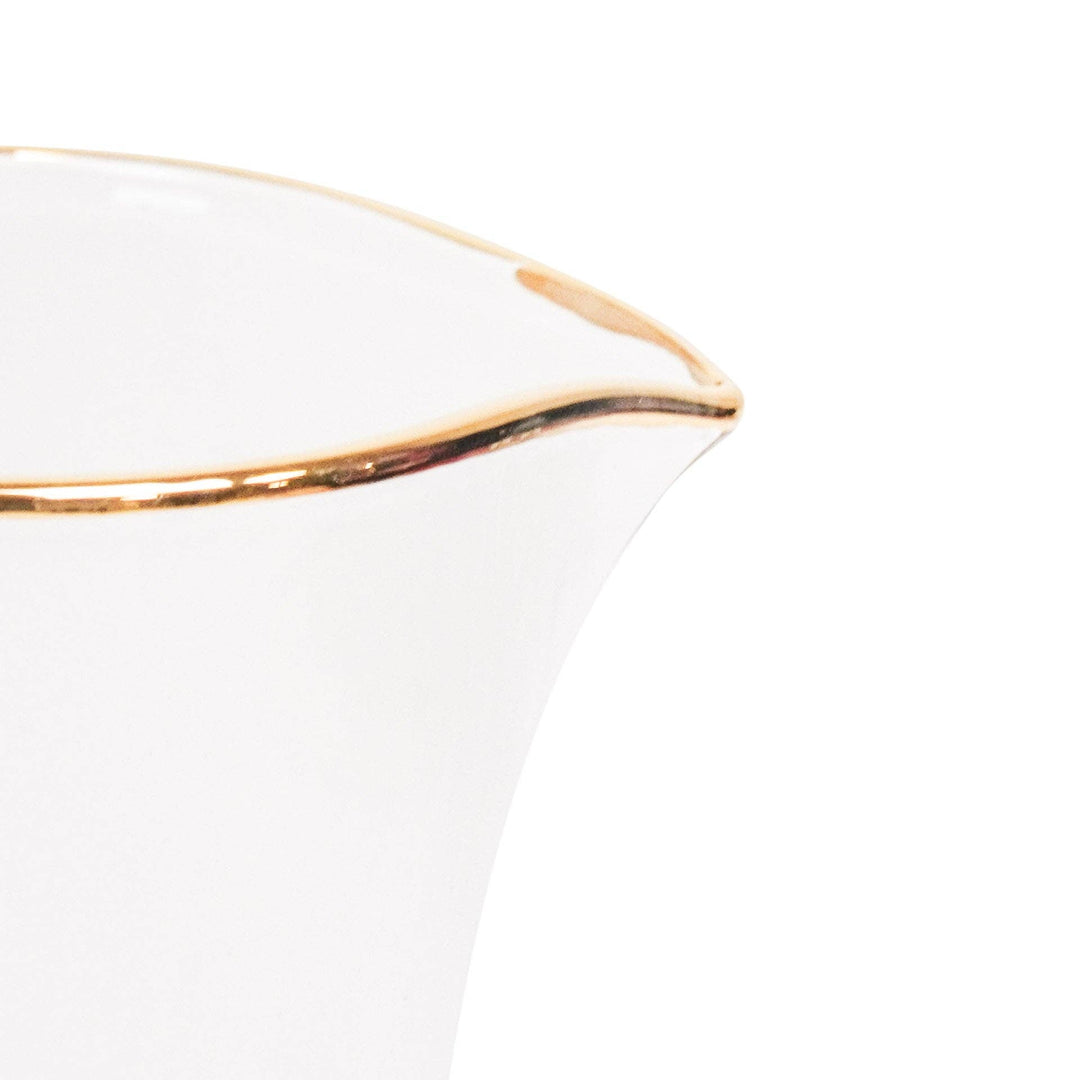 Wasserkaraffe mit Goldrand