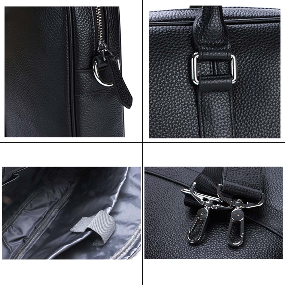 DeZANO - Faenza Laptoptasche mit Silber Details