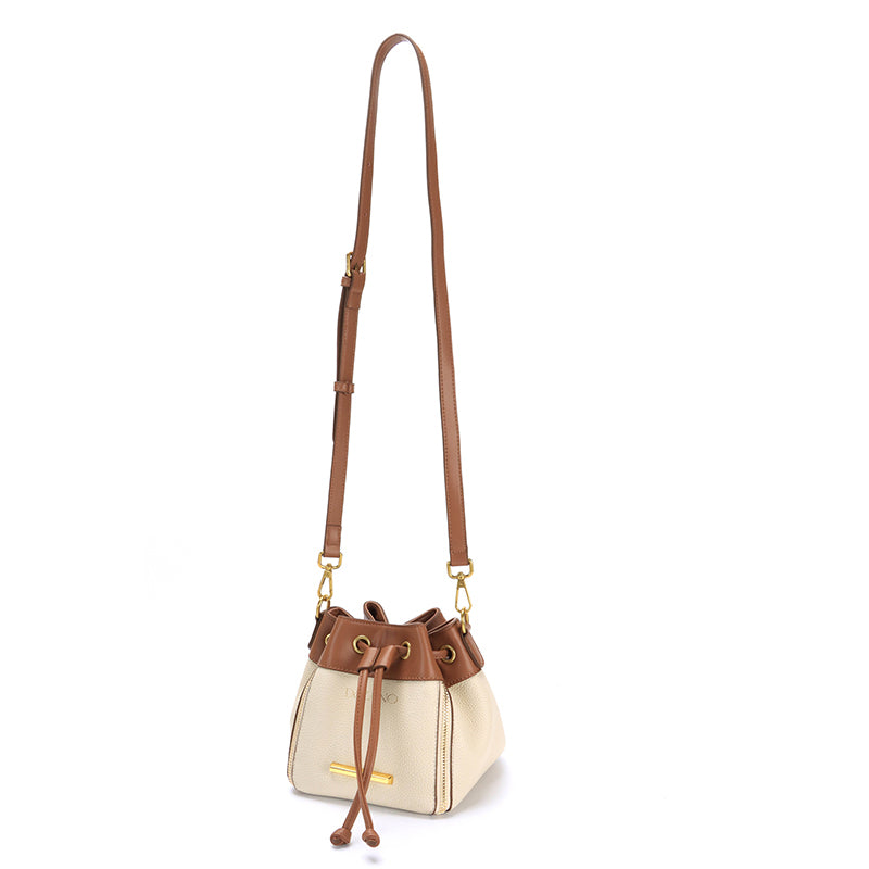 DeZANO Teramo - Handtasche mit Gold Details