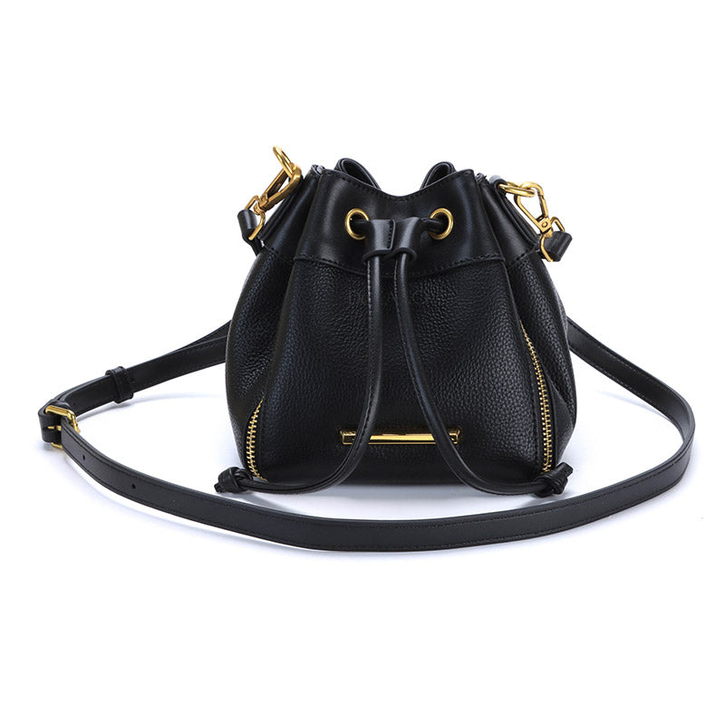DeZANO Teramo - Handtasche mit Gold Details